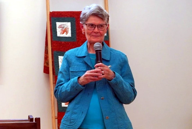 A Celebration of Color and Quilting: Sister Joyce Diltz